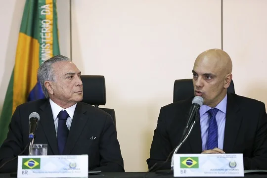 michel temer e alexandre de morais