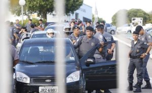 motim policiais es