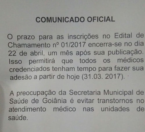 comunicado medicos temporarios