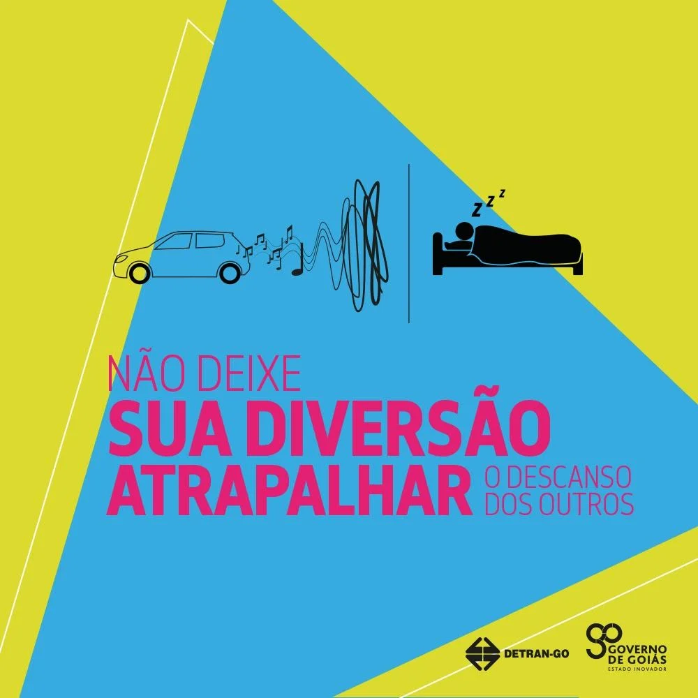 detran goias campanha som automotivo