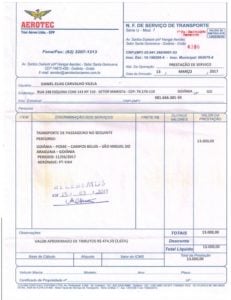 nota fiscal a