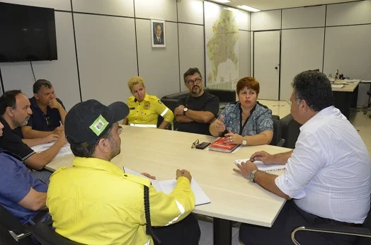 reuniao sintego prefeitura foto sintego