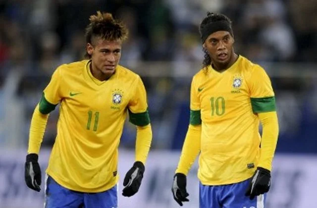 ronaldinho e neymar