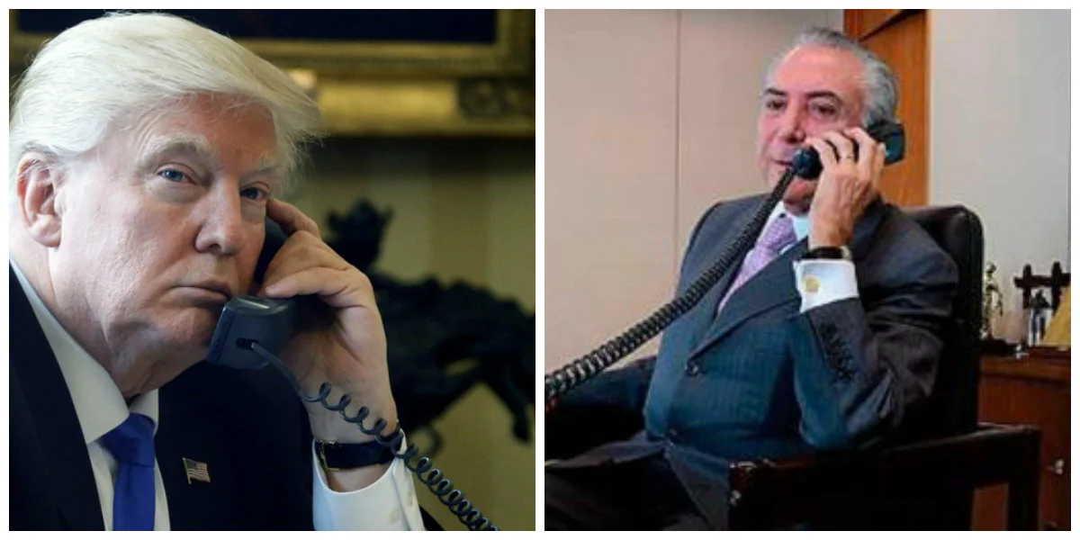 temer ao telefone