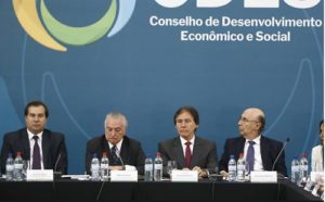 temer reuniao do conselho de desenvolvimento