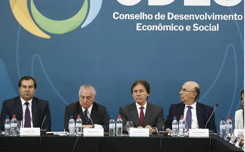 temer reuniao do conselho de desenvolvimento