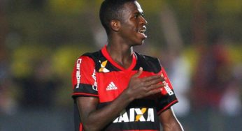 Vinícius Júnior desencanta e Flamengo vence o Atlético no Rio de Janeiro