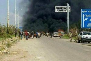 carro bomba explosao