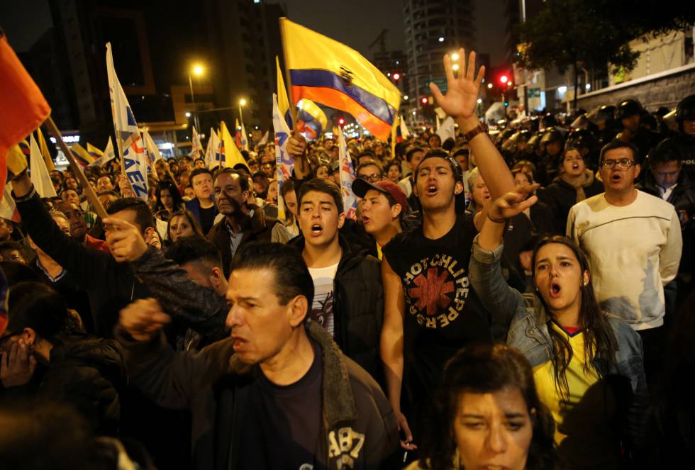 equador manifestantes