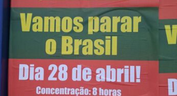 Greve geral desta sexta afetará serviços em pelo menos 8 Estados e no DF