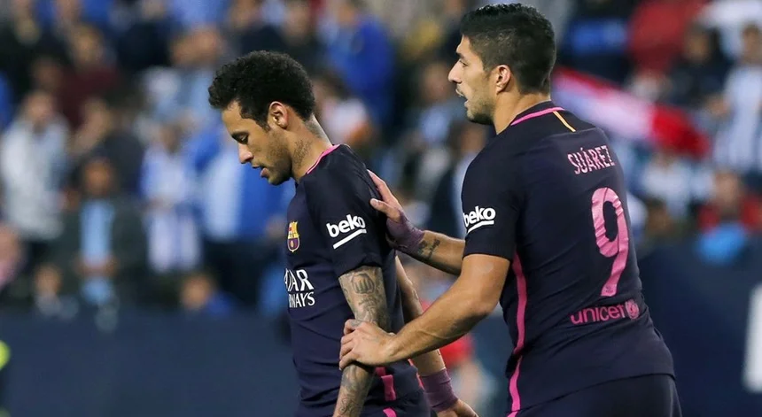 suarez e neymar