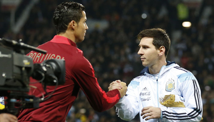 cristiano e messi