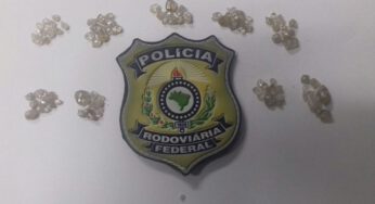 Apreendida carga de diamantes avaliada em R$ 900 mil