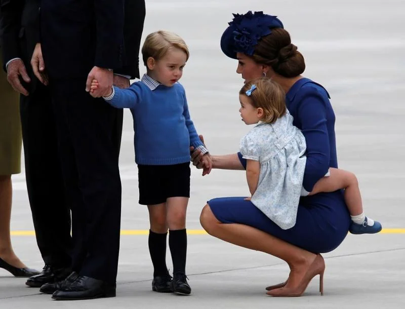 kate middleton e filho