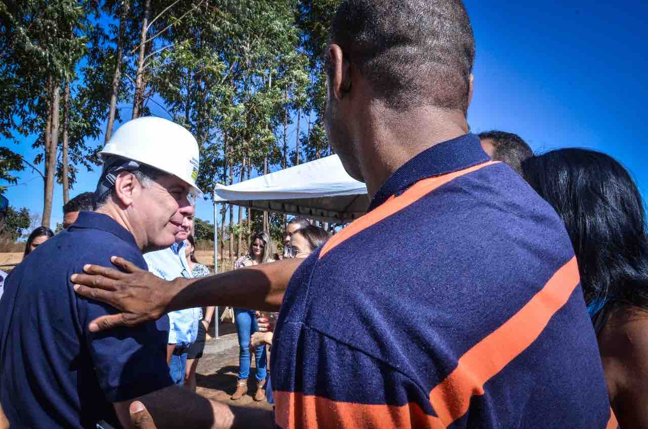 marconi novo gama obras pavimentacao