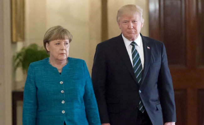 merkel e trump