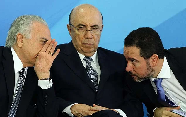 michel temer henrique meirelles e dyogo oliveira