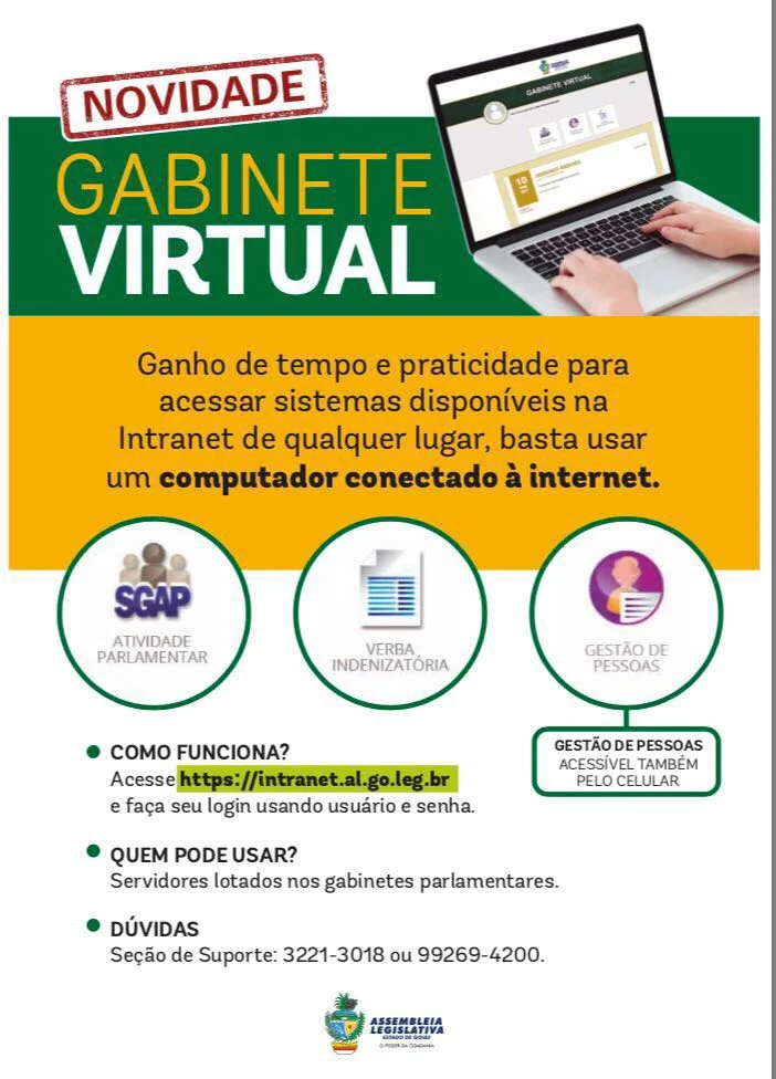 novo gabinete