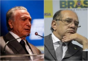 temer e gilmar mendes