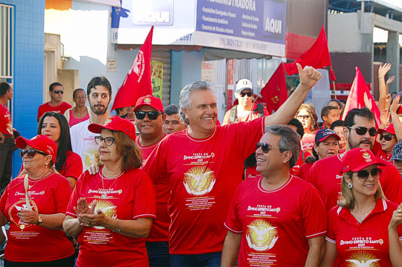 Caiado cada dia mais enturmado no PMDB. Já tem até ‘bancada’