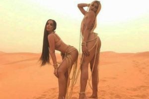 anitta e pabllo deserto