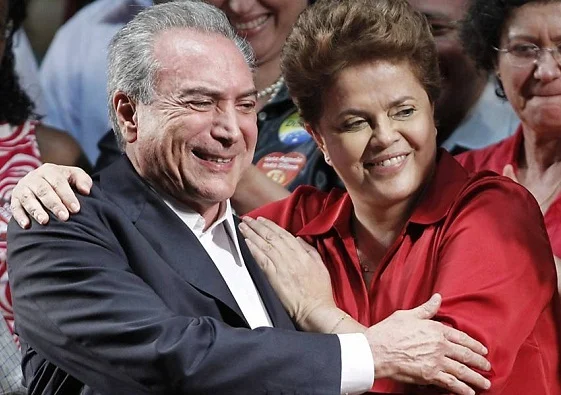 dilma e temer