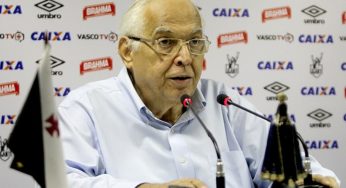 Eurico pede apoio e demonstra incômodo com pênaltis contra o Vasco