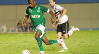 Na volta de Sílvio Criciúma, Goiás vence Santa Cruz com gols de Carlos Eduardo