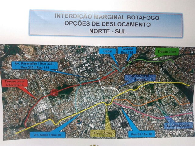 interdicao marginal botafogo