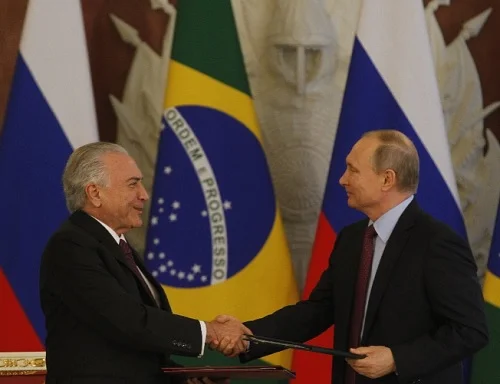 michel temer e putin