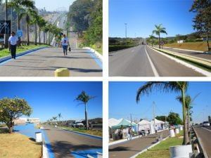 rodovia dos romeiros pronta para a festa