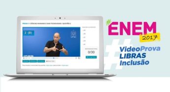 MEC aplicará pela primeira vez videoprovas em libras no Enem