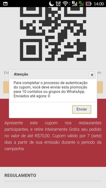 whatsapp golpe