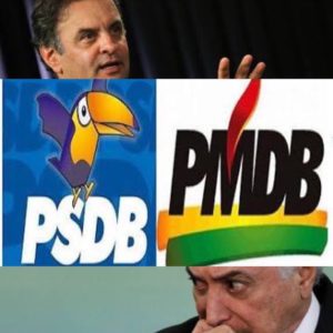 aecio neves michel temer psdb pmdb