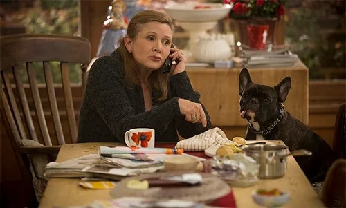 carrie fisher em catastrophe