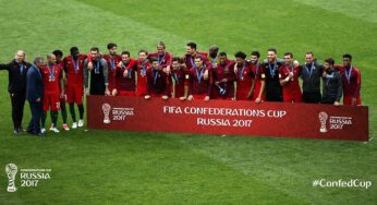 Sem Cristiano Ronaldo, Portugal bate o México e termina Copa da Confederações em 3º