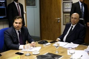 rodrigo maia e henrique meirelles ebc