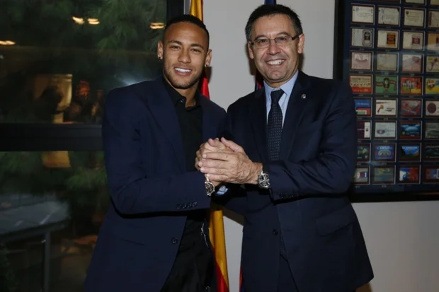 bartolomeu e neymar