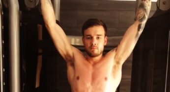 Liam Payne, ex-One Direction, exibe músculos em rede social