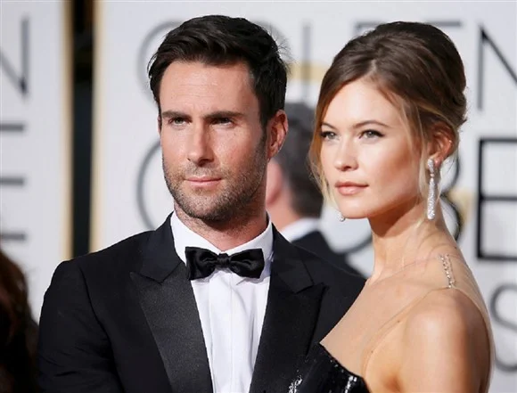 adam levine e esposa