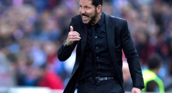 Atlético de Madri renova com técnico Diego Simeone até 2020