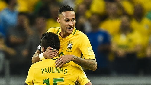 paulinho e neymar