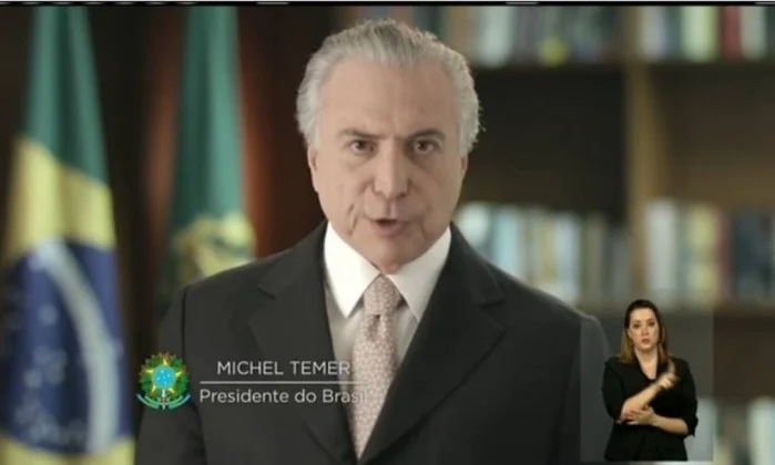 temer na tv