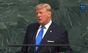 trump na onu whtihouse