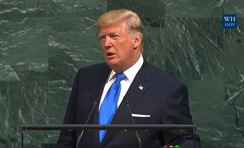 trump na onu whtihouse