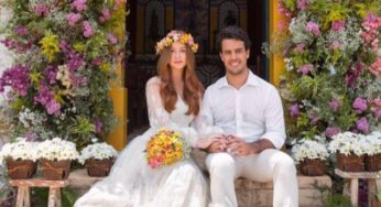 Marina Ruy Barbosa divulga fotos do casamento em Goiás