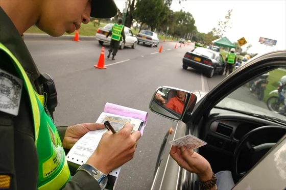 multa de transito