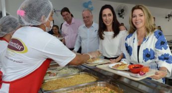 Valéria Perillo entrega novas instalações do Restaurante Cidadão de Rio Verde