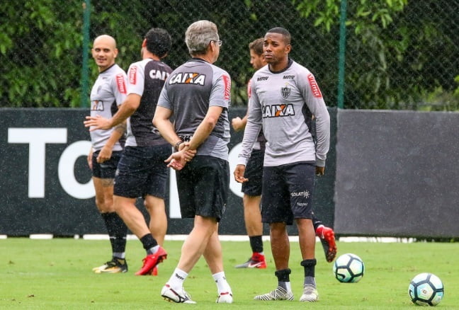 robinho treino