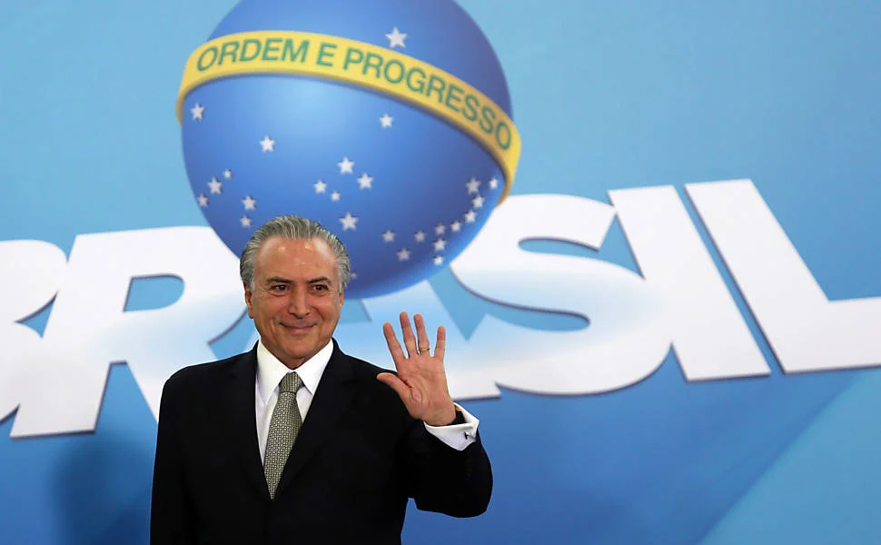 temer acenando foto adriano machado